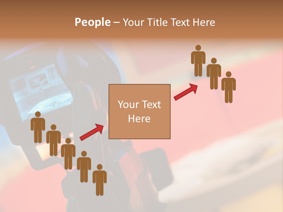 Communication Lcd Setting PowerPoint Template