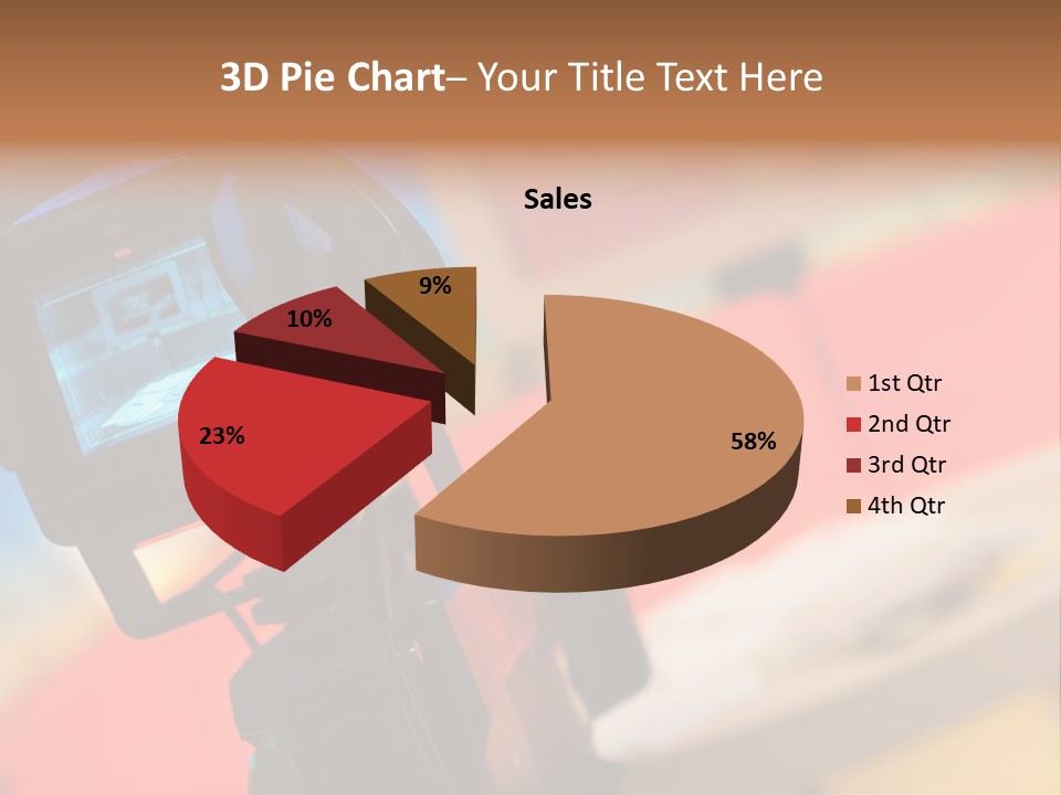 Communication Lcd Setting PowerPoint Template