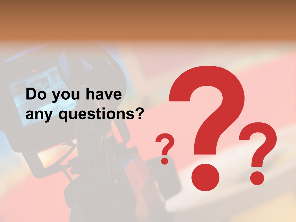 Communication Lcd Setting PowerPoint Template