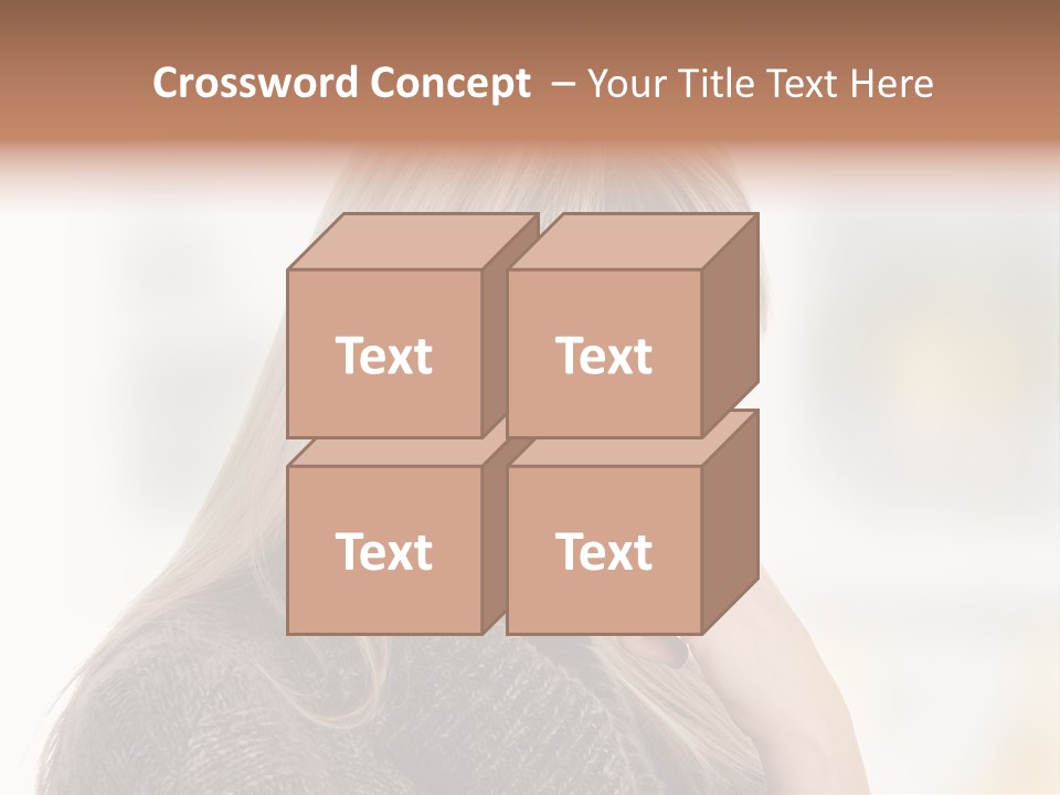 Illness Unhappiness Stare PowerPoint Template