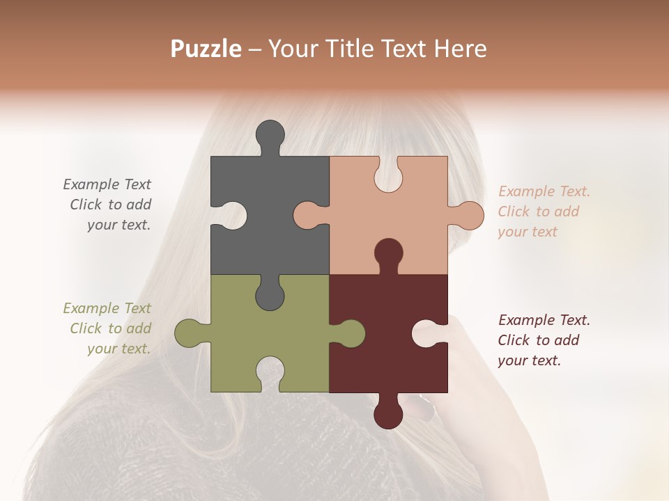 Illness Unhappiness Stare PowerPoint Template