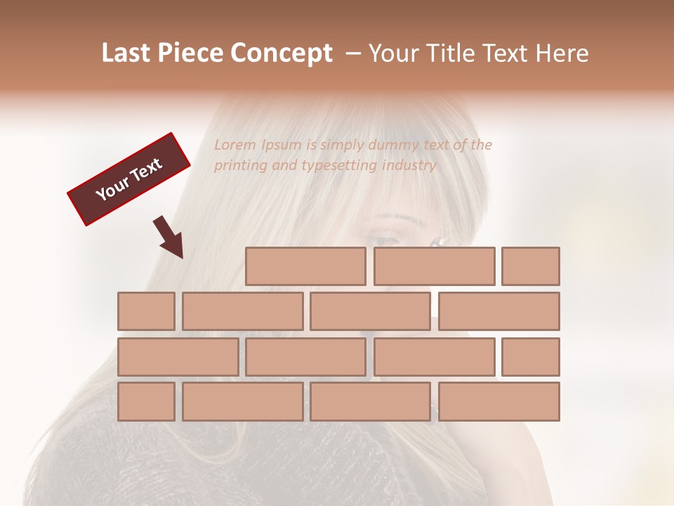Illness Unhappiness Stare PowerPoint Template