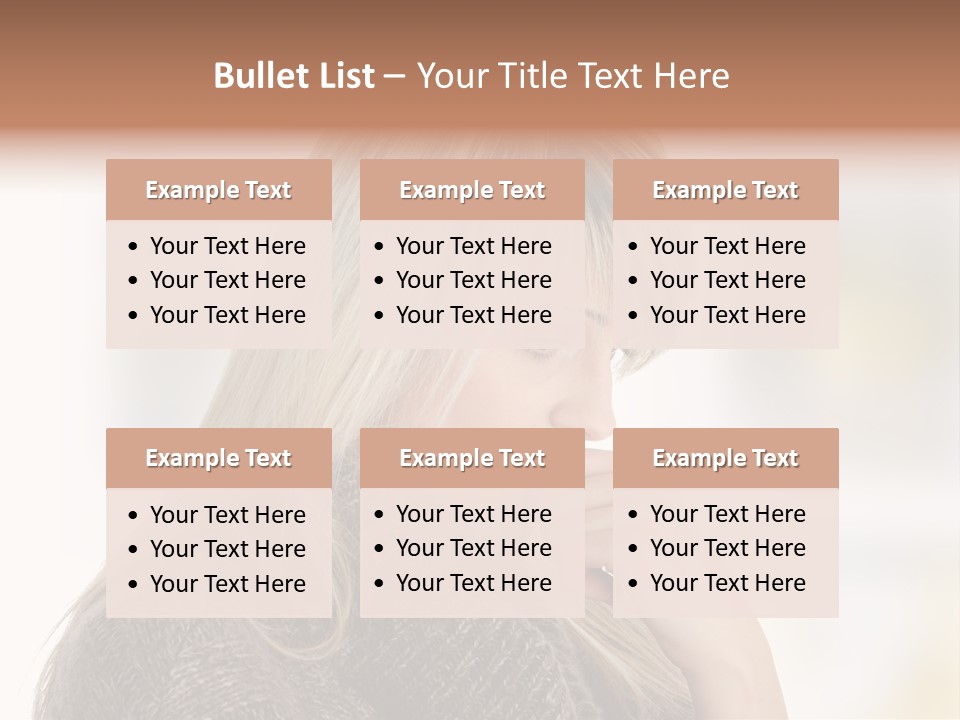 Illness Unhappiness Stare PowerPoint Template