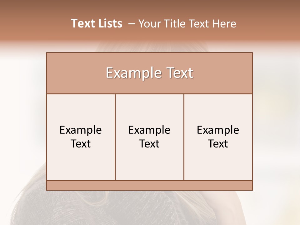Illness Unhappiness Stare PowerPoint Template