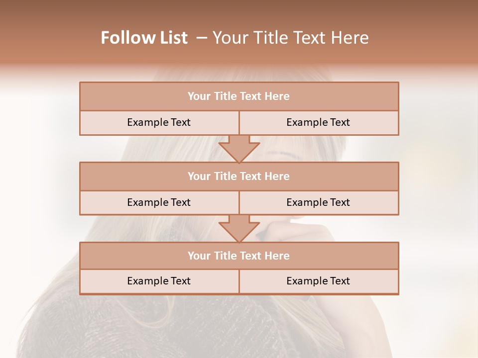 Illness Unhappiness Stare PowerPoint Template