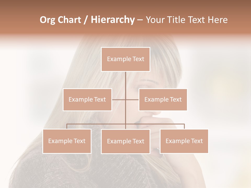 Illness Unhappiness Stare PowerPoint Template