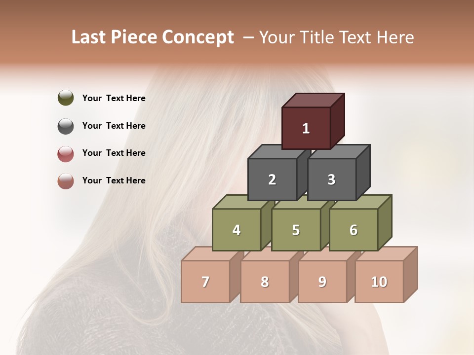 Illness Unhappiness Stare PowerPoint Template
