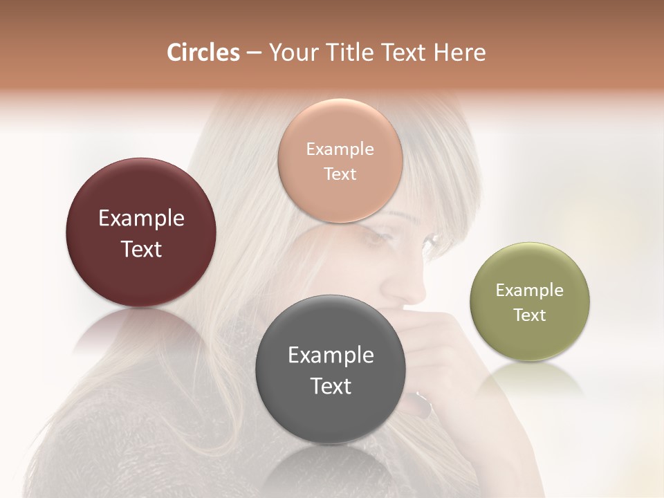 Illness Unhappiness Stare PowerPoint Template