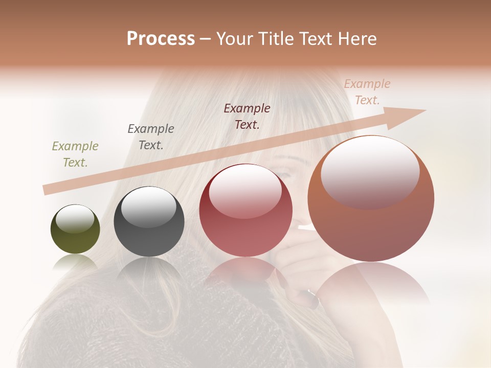 Illness Unhappiness Stare PowerPoint Template