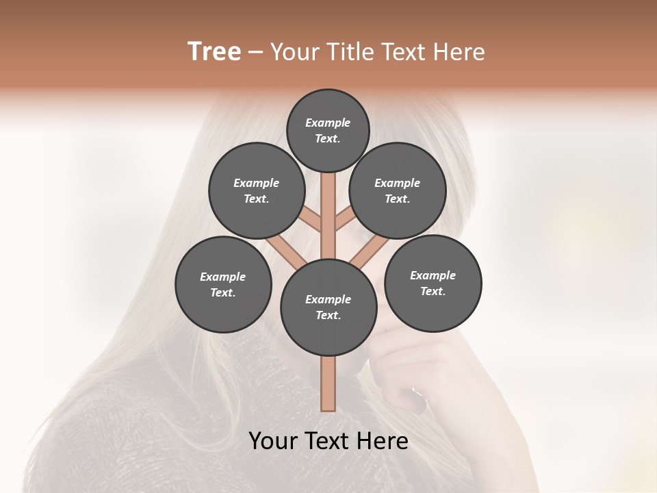 Illness Unhappiness Stare PowerPoint Template