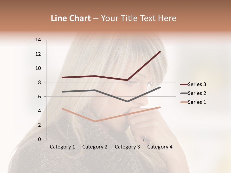 Illness Unhappiness Stare PowerPoint Template