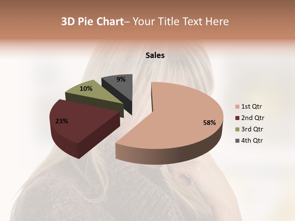Illness Unhappiness Stare PowerPoint Template