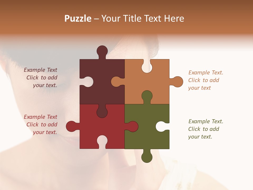 People Female Oversensitivity PowerPoint Template