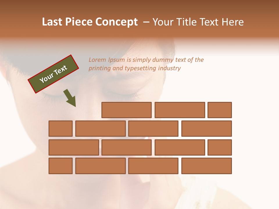 People Female Oversensitivity PowerPoint Template