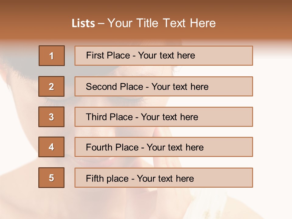 People Female Oversensitivity PowerPoint Template
