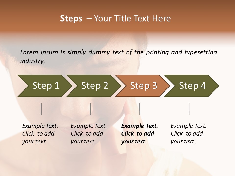People Female Oversensitivity PowerPoint Template