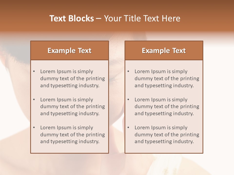 People Female Oversensitivity PowerPoint Template