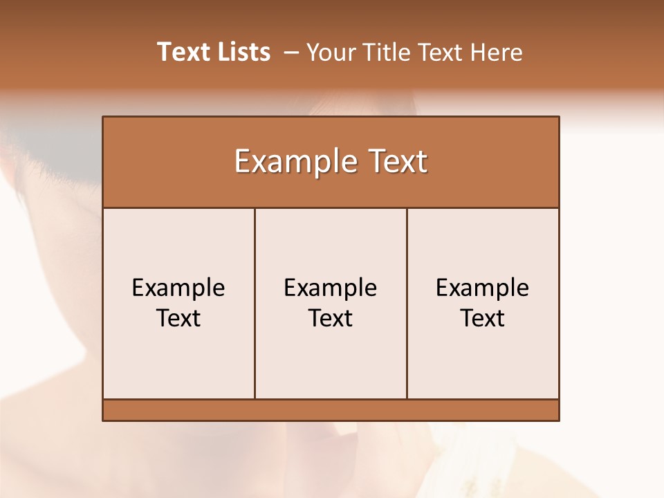 People Female Oversensitivity PowerPoint Template