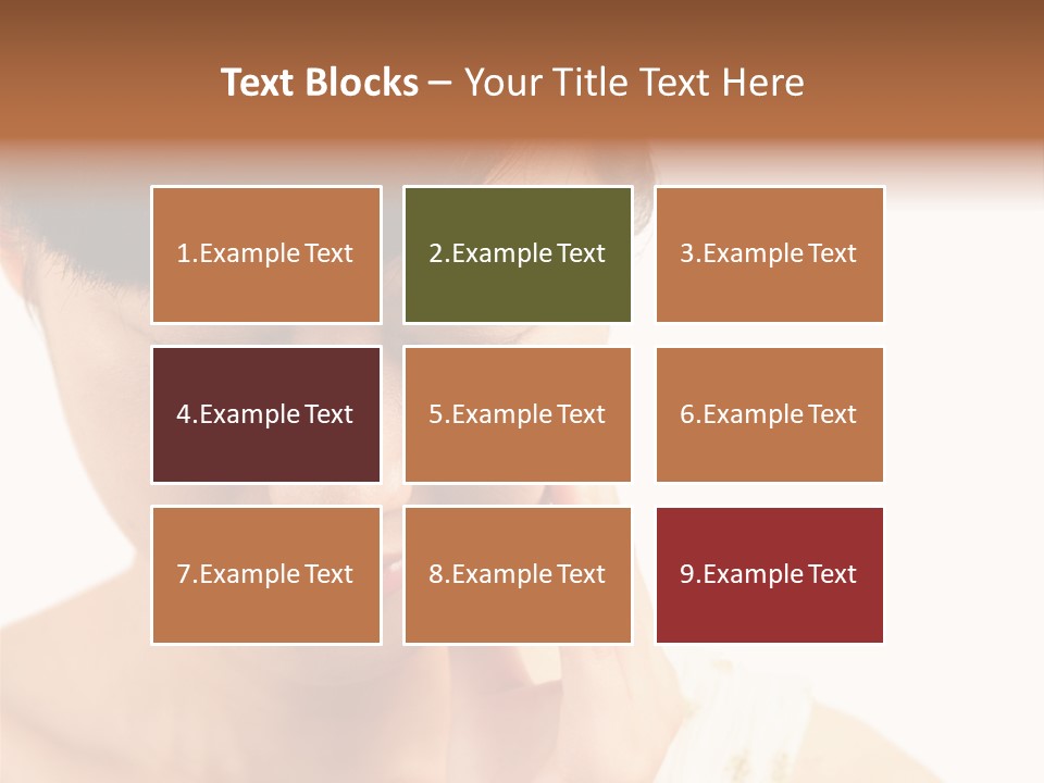 People Female Oversensitivity PowerPoint Template