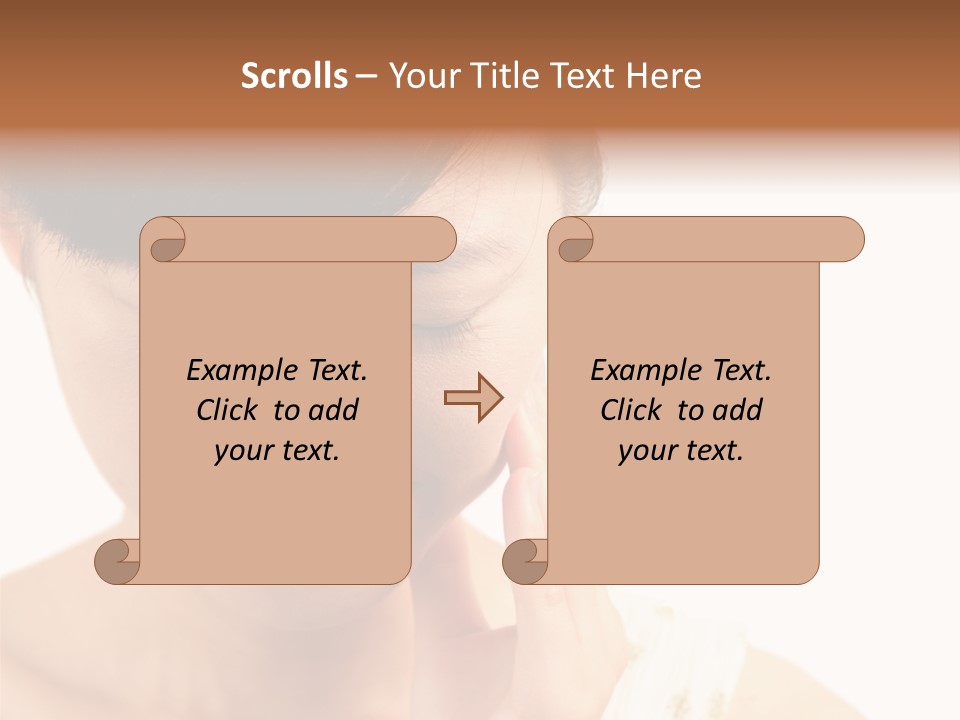 People Female Oversensitivity PowerPoint Template
