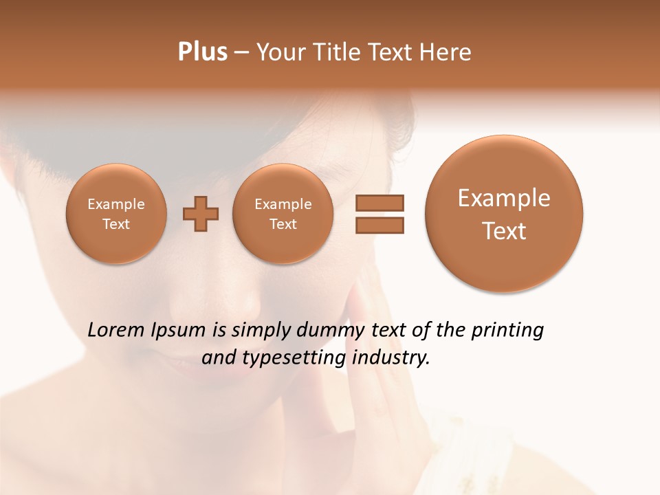 People Female Oversensitivity PowerPoint Template