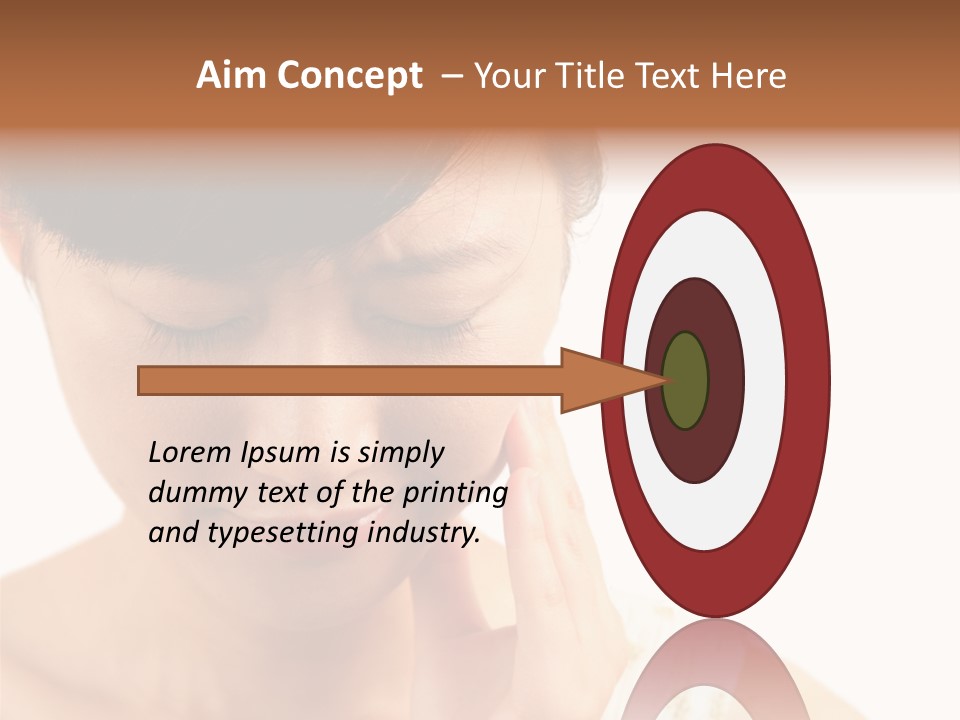 People Female Oversensitivity PowerPoint Template