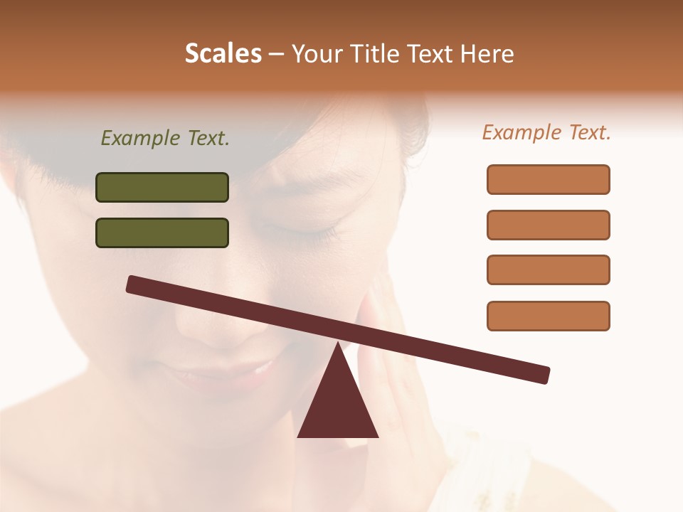 People Female Oversensitivity PowerPoint Template