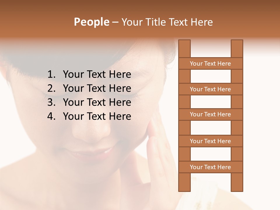 People Female Oversensitivity PowerPoint Template