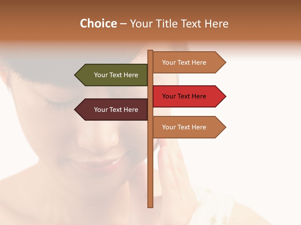 People Female Oversensitivity PowerPoint Template