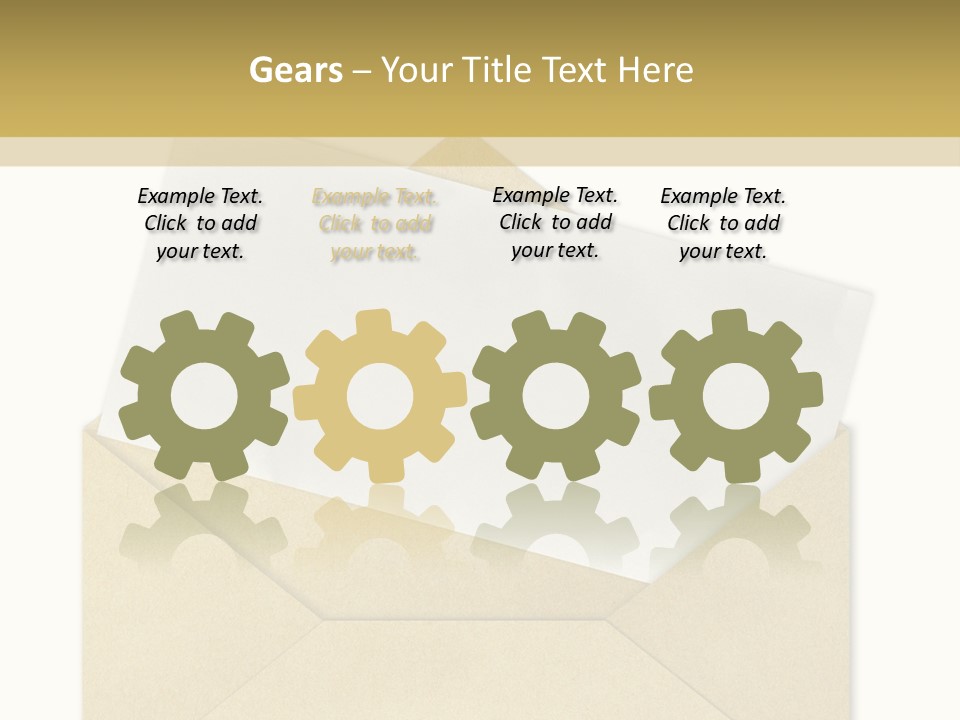 Service Post Transport PowerPoint Template