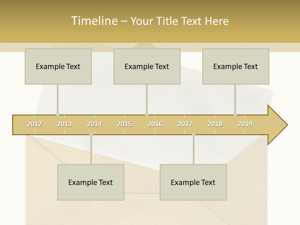 Service Post Transport PowerPoint Template