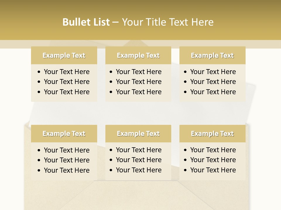 Service Post Transport PowerPoint Template