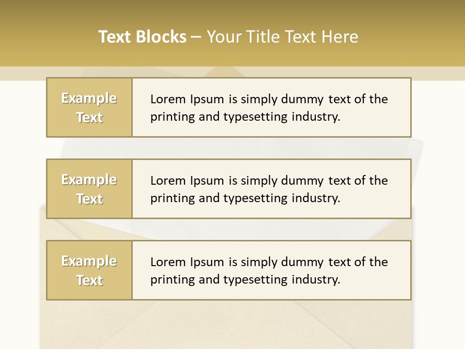 Service Post Transport PowerPoint Template