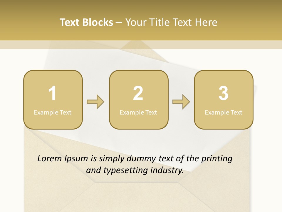 Service Post Transport PowerPoint Template