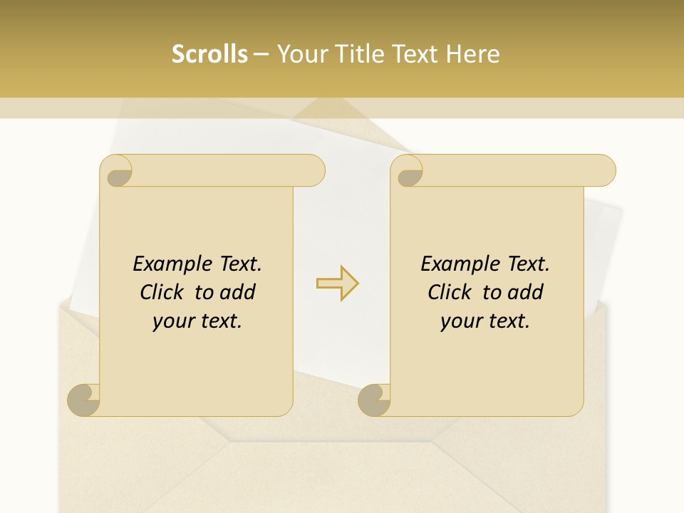 Service Post Transport PowerPoint Template
