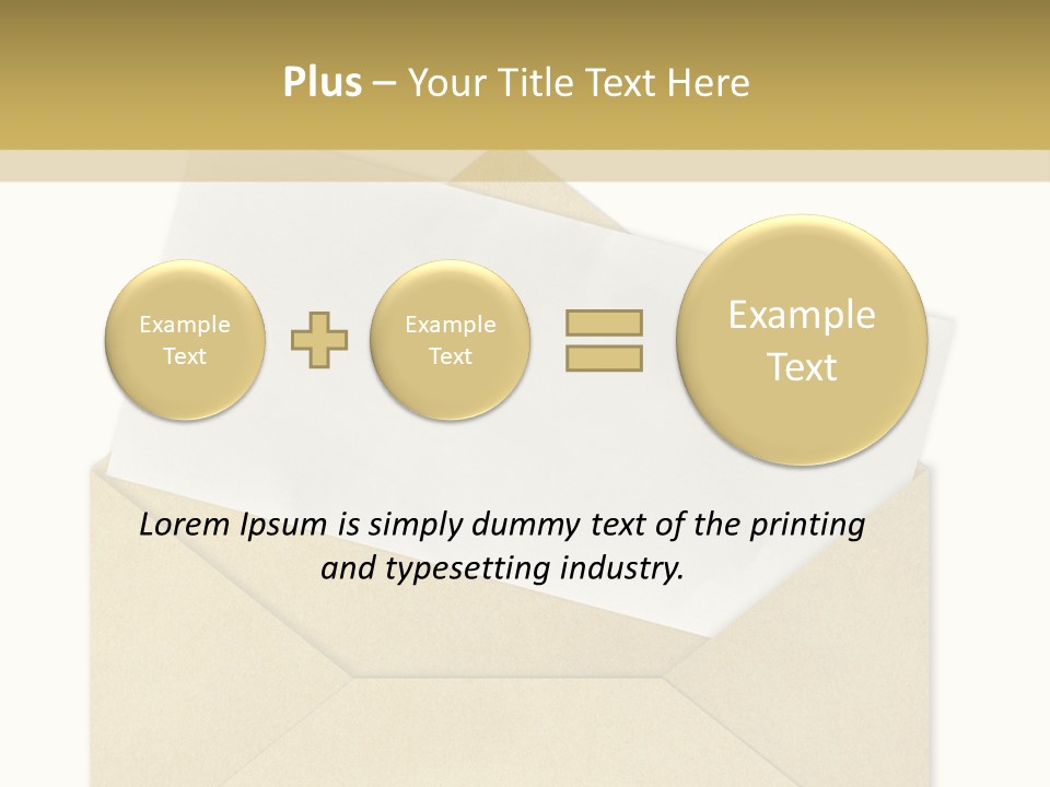 Service Post Transport PowerPoint Template