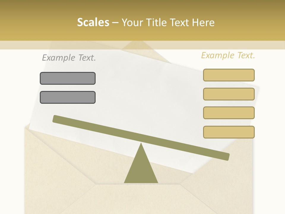 Service Post Transport PowerPoint Template