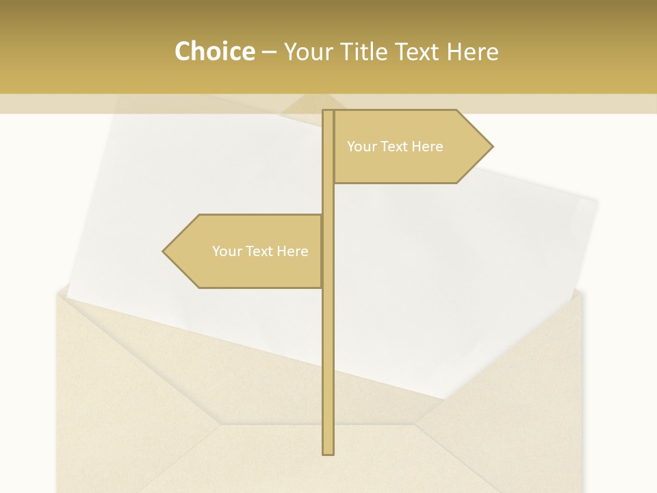 Service Post Transport PowerPoint Template