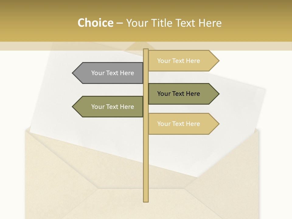 Service Post Transport PowerPoint Template
