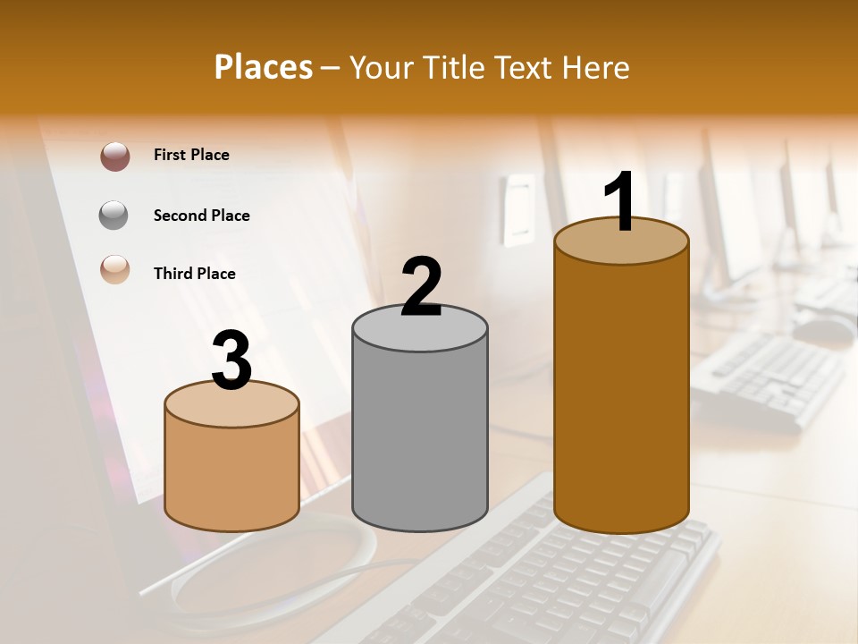Background Table College PowerPoint Template