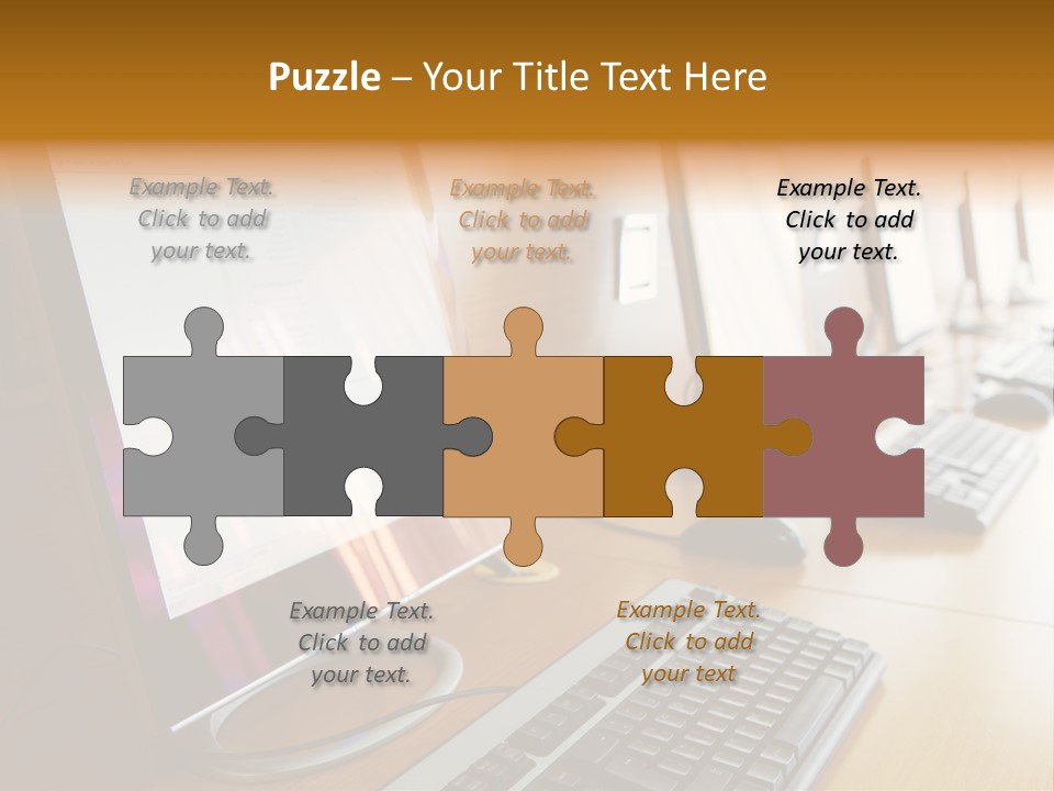 Background Table College PowerPoint Template