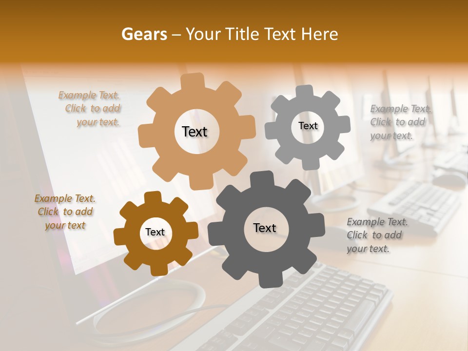 Background Table College PowerPoint Template