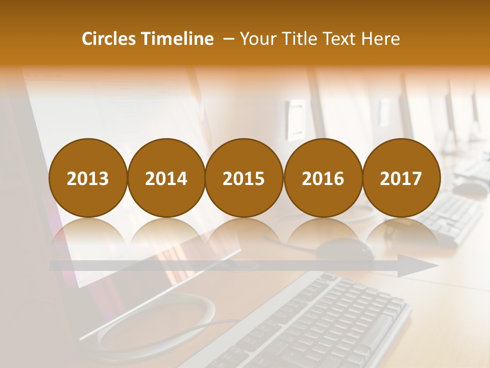 Background Table College PowerPoint Template