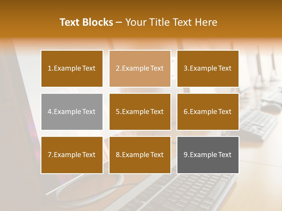 Background Table College PowerPoint Template