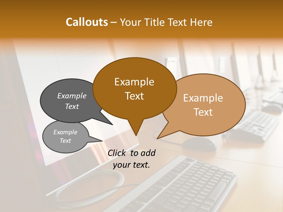 Background Table College PowerPoint Template