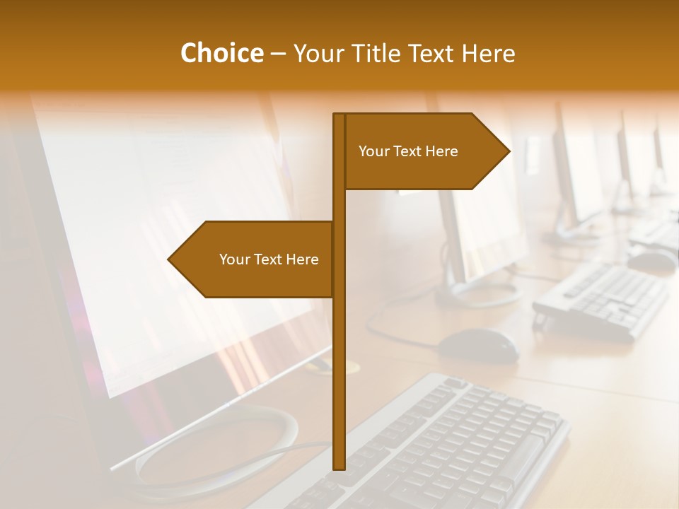 Background Table College PowerPoint Template