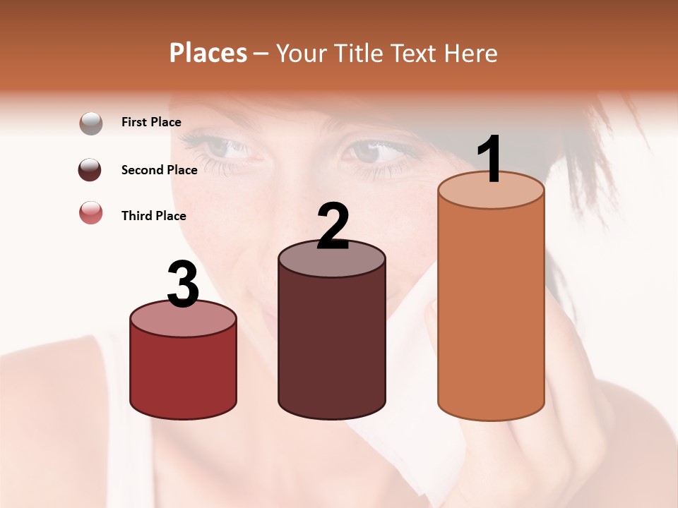 Clear Caucasian Removing PowerPoint Template