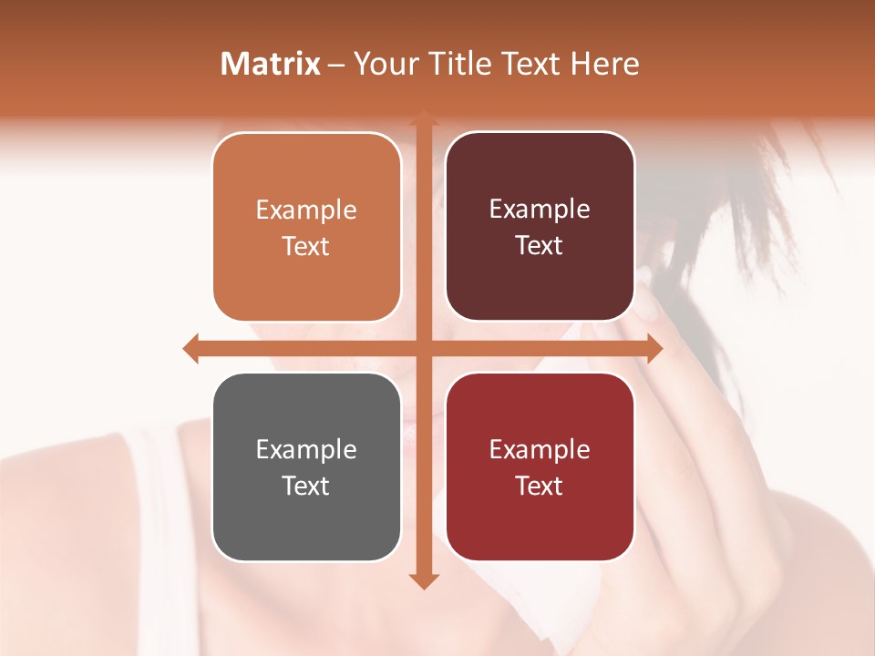 Clear Caucasian Removing PowerPoint Template