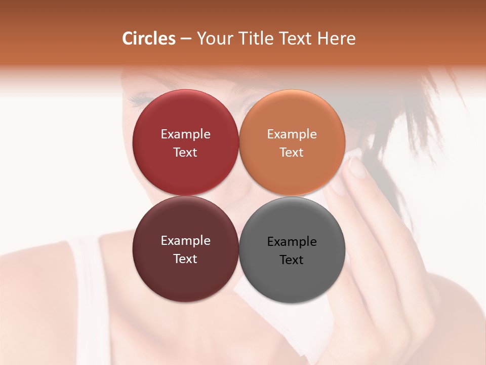 Clear Caucasian Removing PowerPoint Template