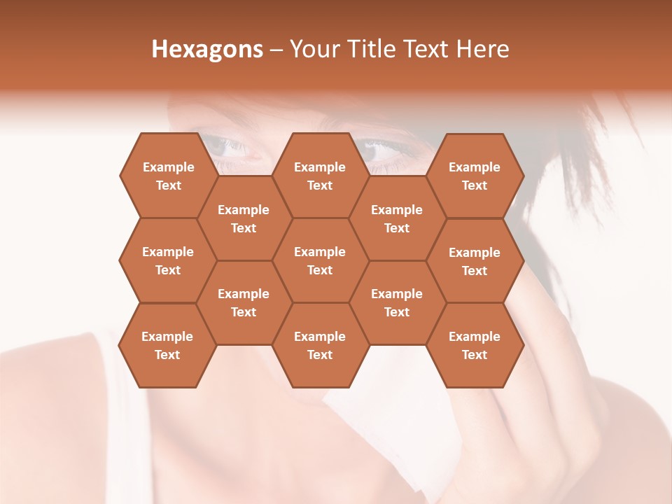 Clear Caucasian Removing PowerPoint Template